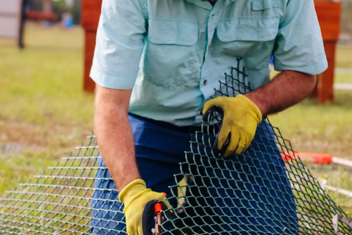 Better Than Deep Trenching: The Hardware Cloth Apron Method